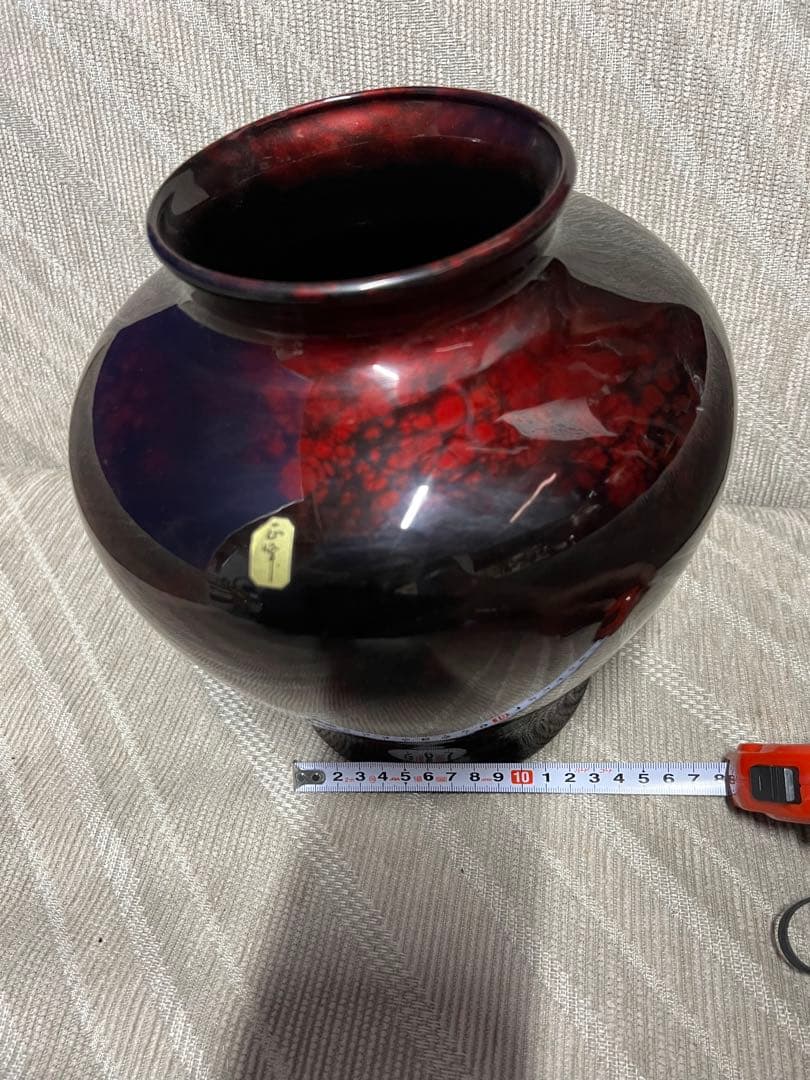 赤黒グラデーション花瓶