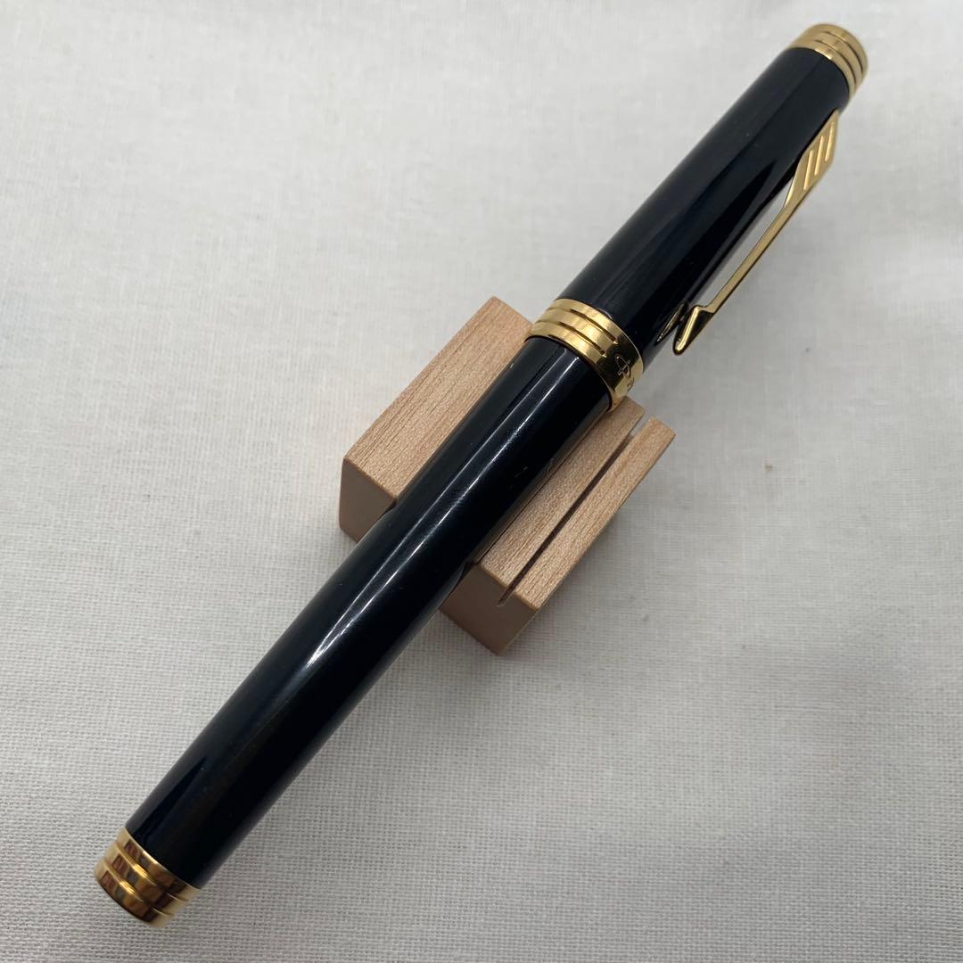 パーカー　プリミエ　万年筆　18K 字幅M ブラックラックGT