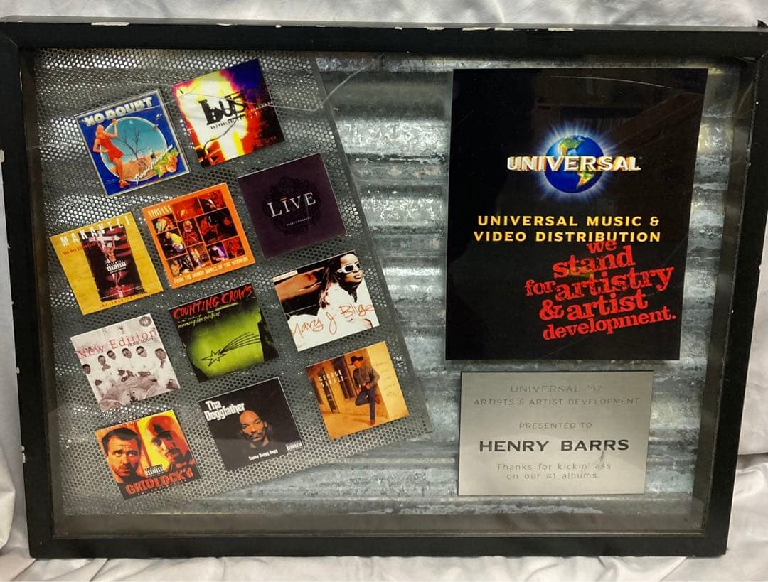 ☆UniversalMusic Plaque☆ Hiphop R&B G-rap