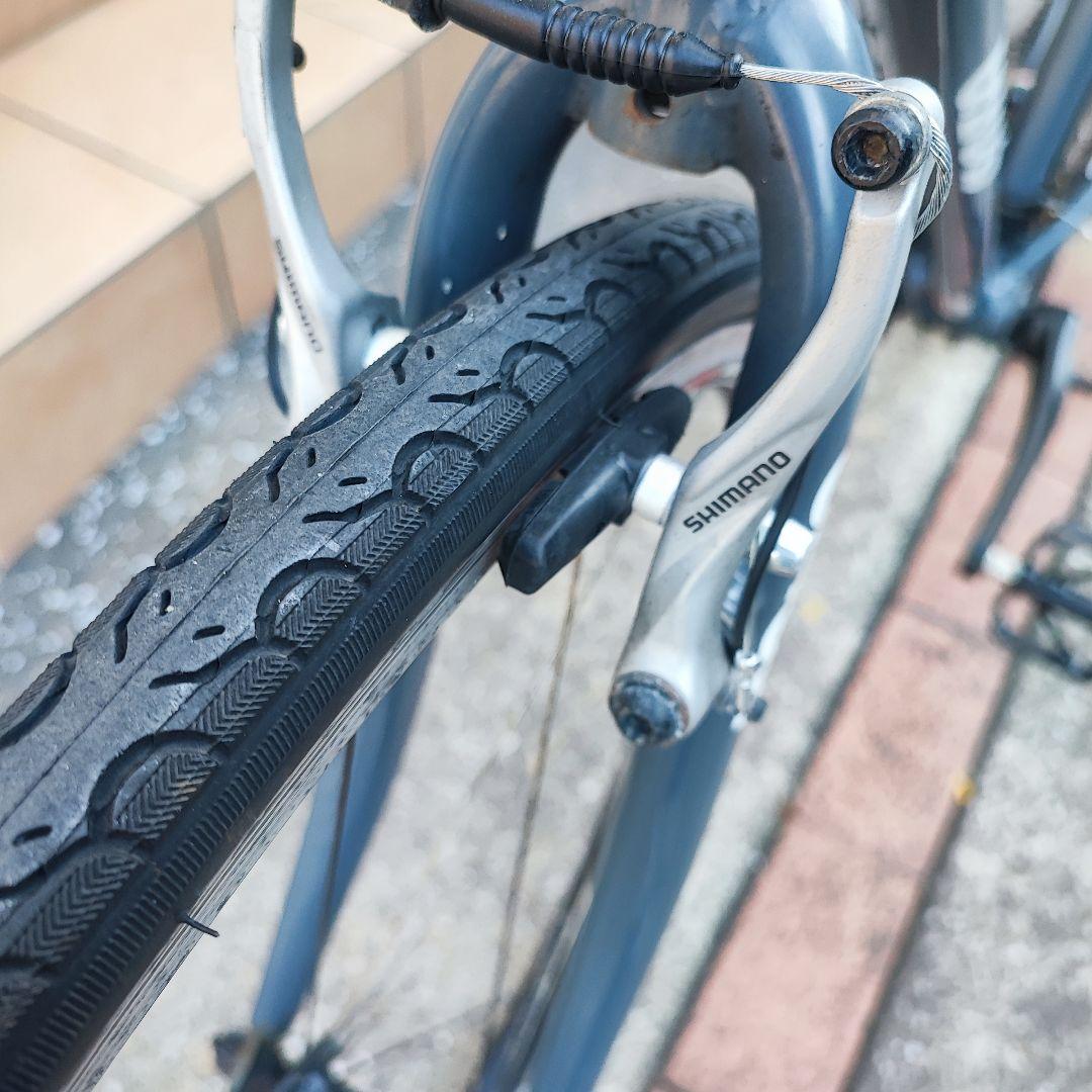 福岡発 整備済 GIOS MISTRAL ミストラル グレー クロスバイク 52