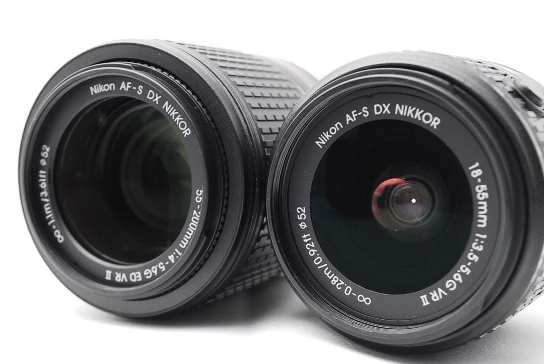 Nikon D5300★Wi-Fi搭載 ダブルレンズ 初心者 ショット数少ない！