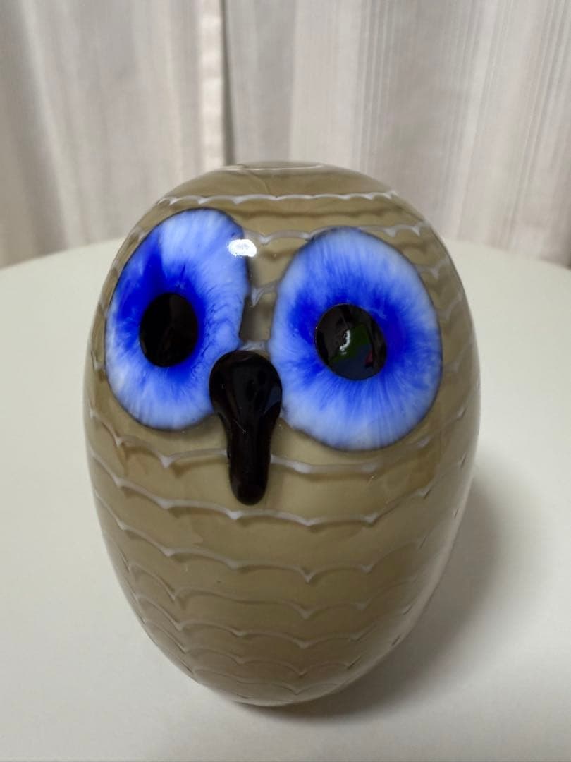  イッタラ　バード　owl ミルクティー　希少　レア