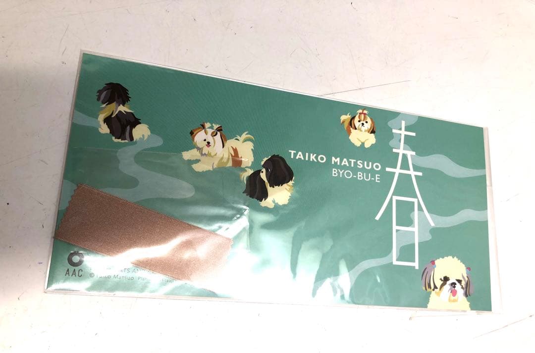 松尾たいこ　BYO-BU E 屏風絵　アート作品　春＆冬セット　18705202