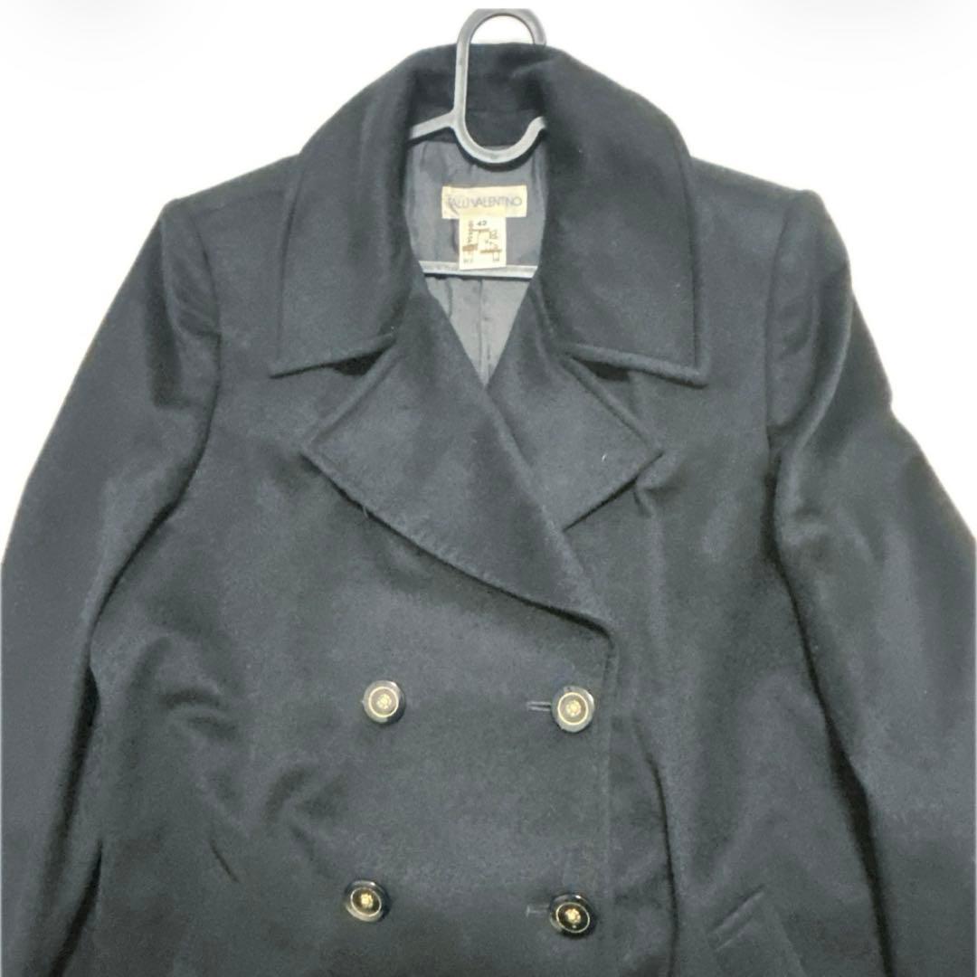VALENTINO　チェスターダブルロングコート　カシミヤ100%