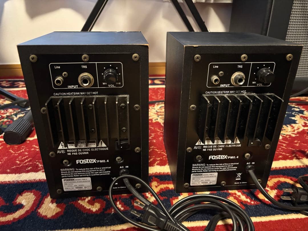 Fostex スタジオモニタースピーカー PM-04