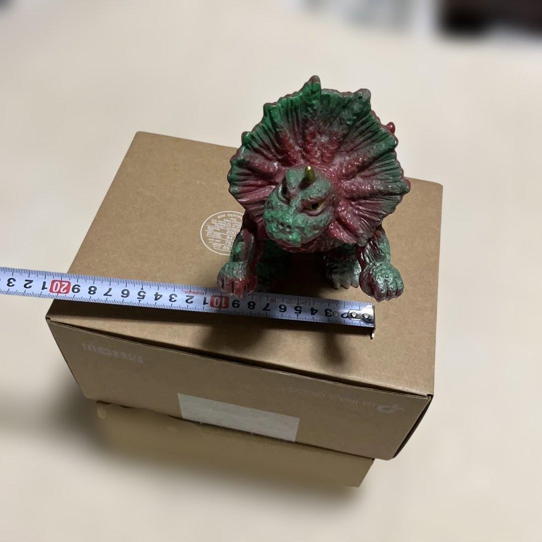 (激レア)(当時物)パチ　ポピーキングザウルス風　ジラース似　ソフビ　昭和レトロ