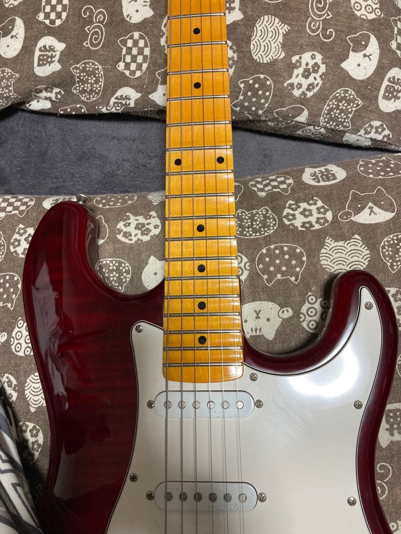 コンポーネントギター　ストラトタイプ　リバースヘッド