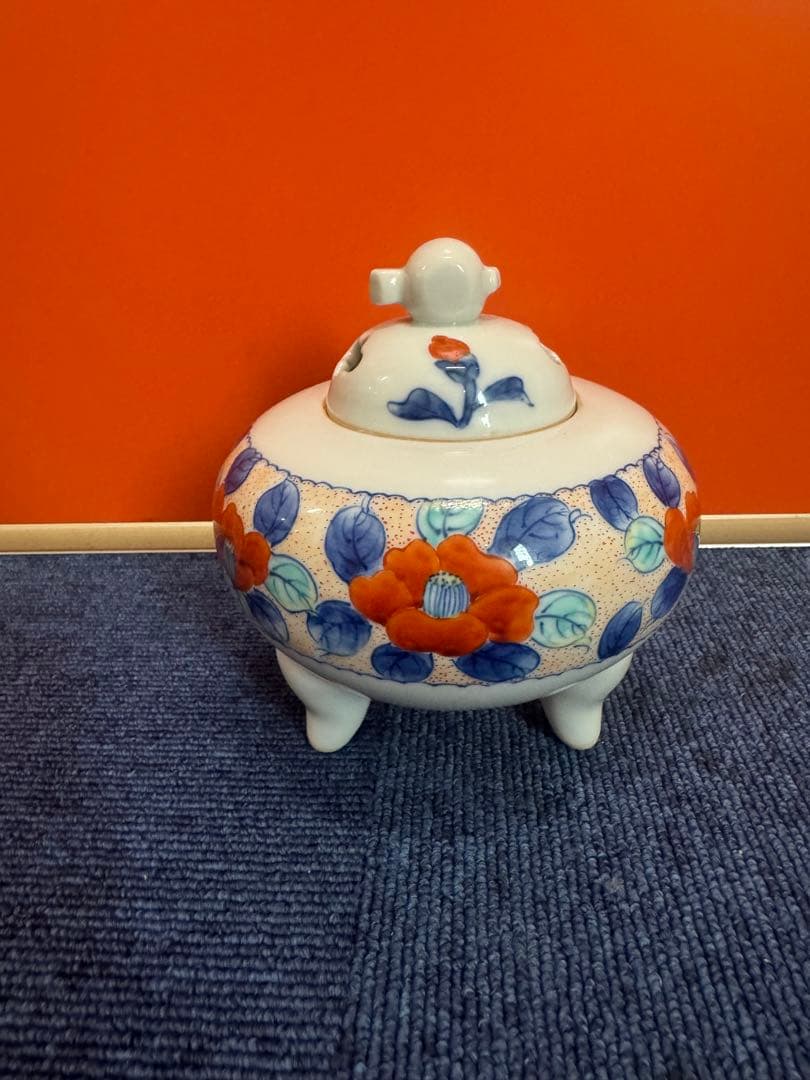 1717 有田焼　青山作　香炉