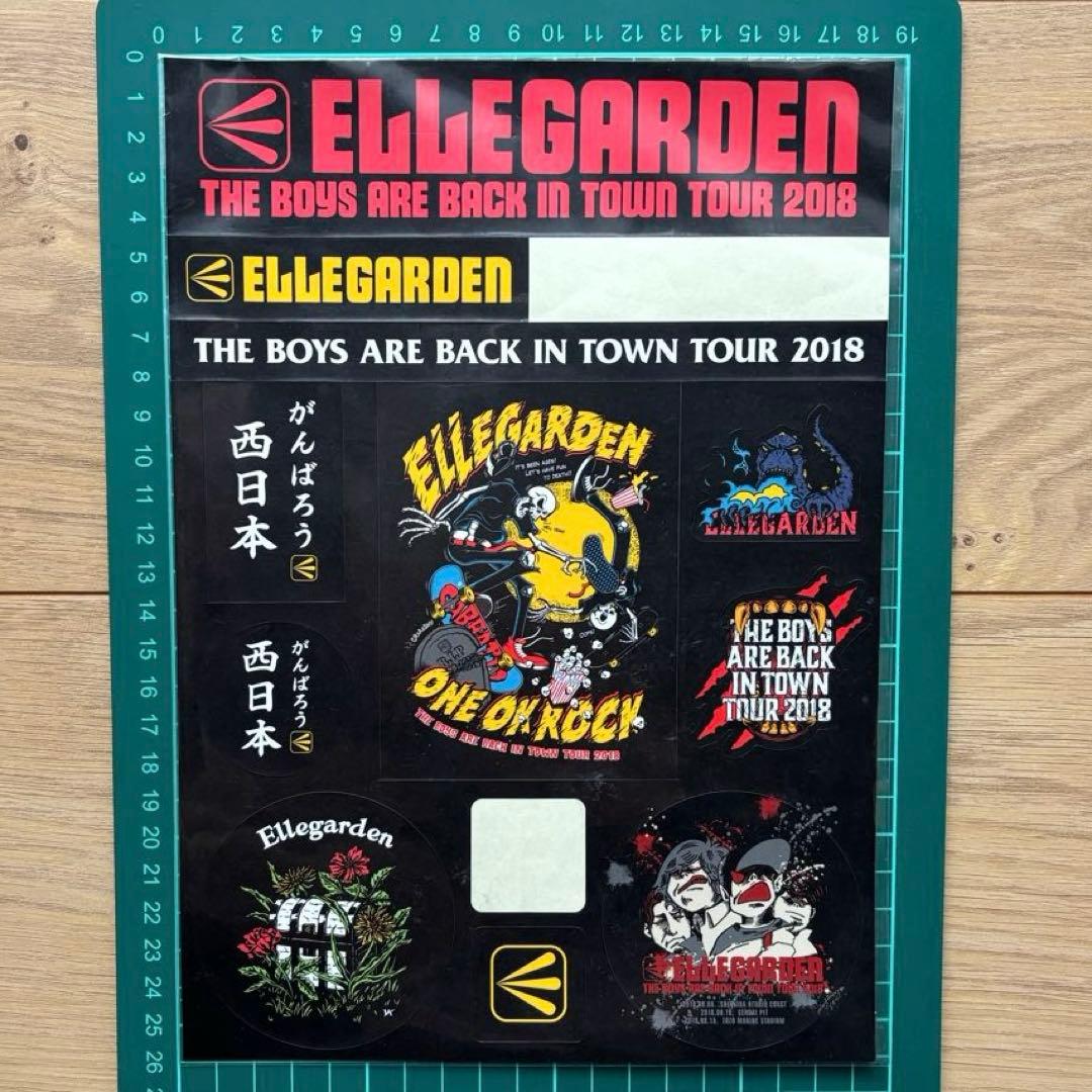 邦ロック バンド ステッカー9枚セット