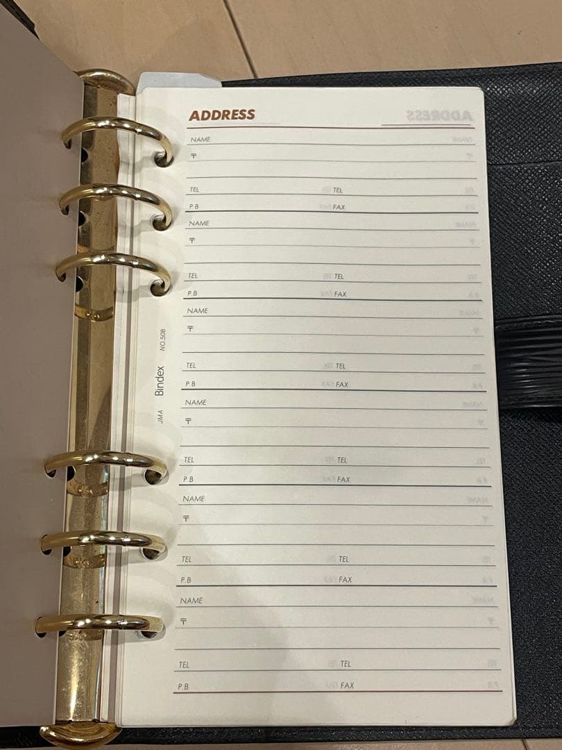 ⚠️ゆなルイヴィトン　アジェンダMM　エピ　ノワール　黒　手帳カバー