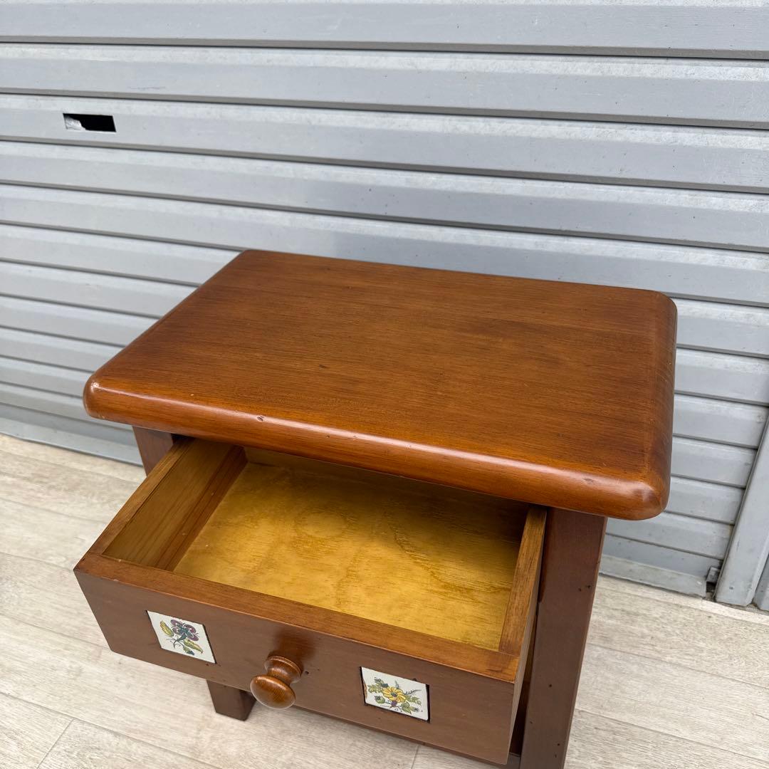 専用　スペイン製　タイル張り　サイドチェスト　アクタス　バレンシア　コンソール