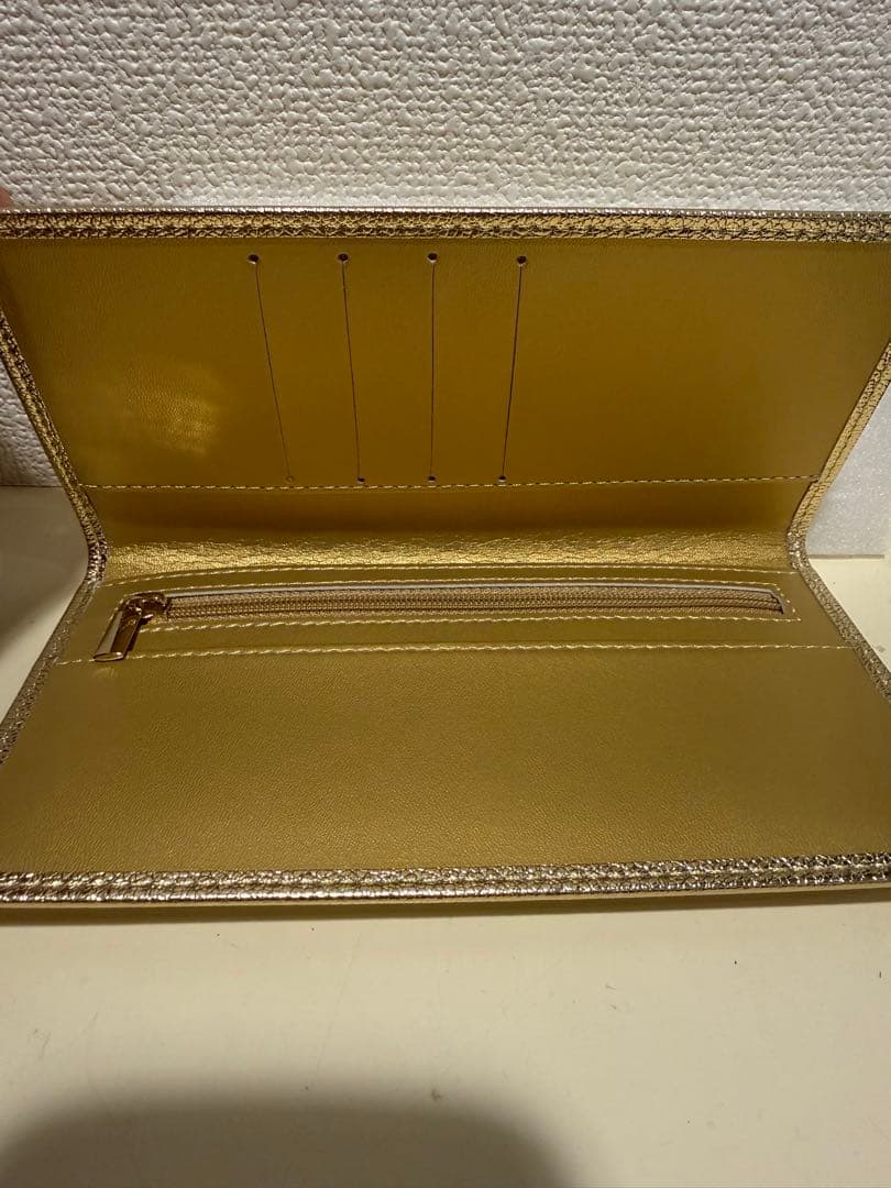 【即日発送】皇居長財布ゴールド（激レア色違い） 三ヶ日に使うと金運アップするよ！