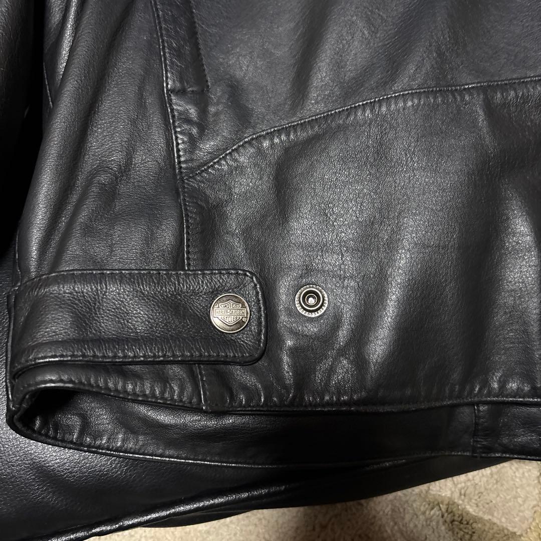 【美品】HARLEY-DAVIDSON レザージャケットライダース　size L