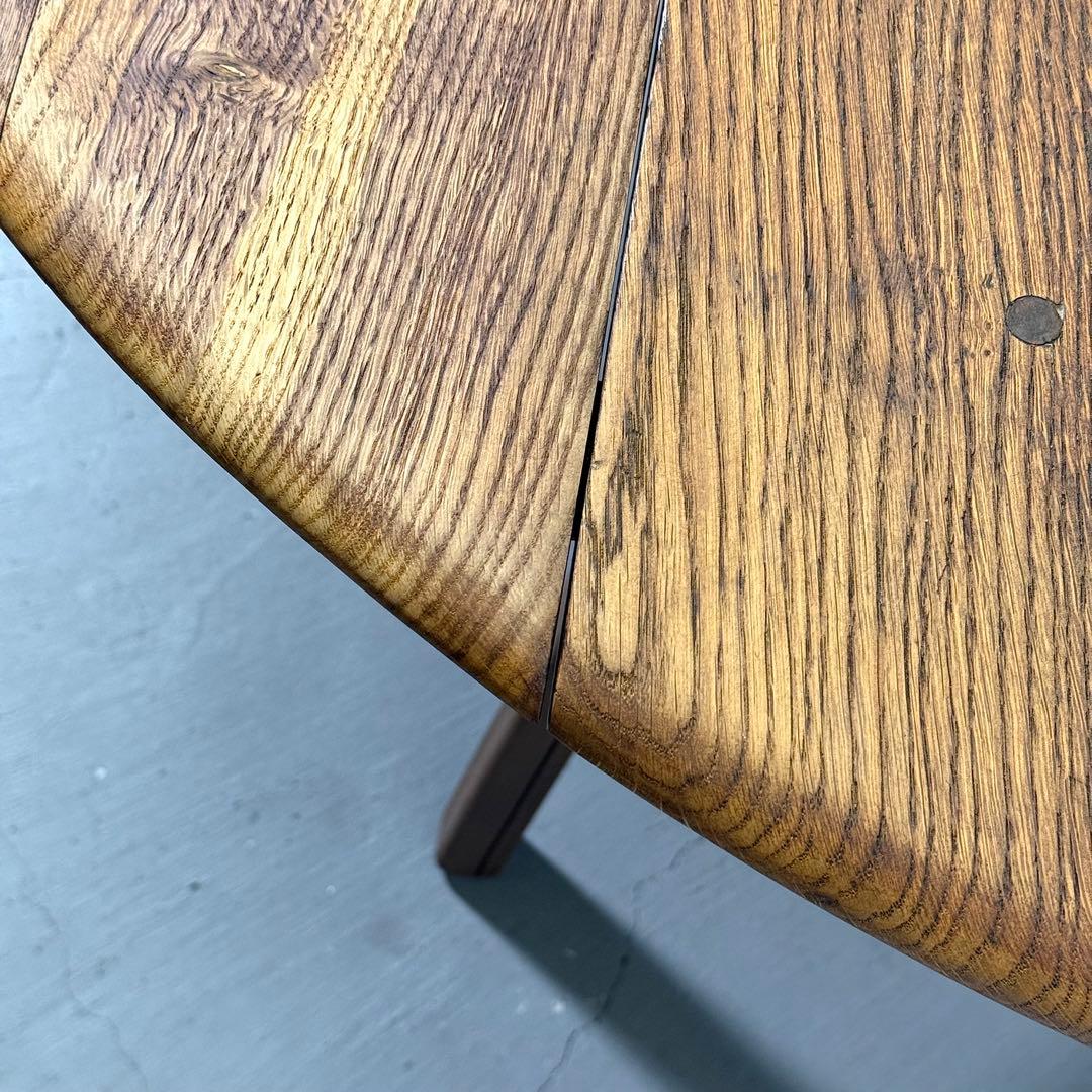 ERCOL(アーコール) /ラウンド　ドロップリーフテーブル (2)