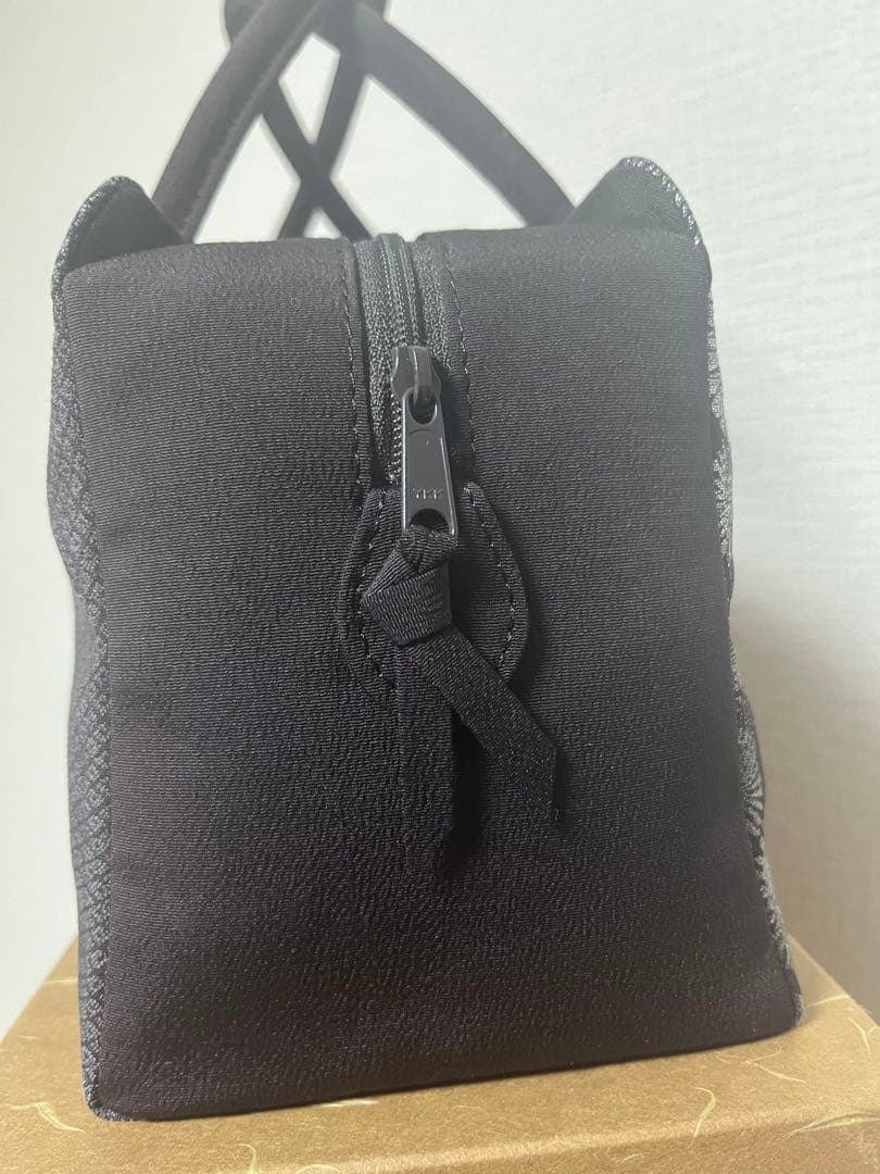 【新品】和装用バッグ　黒×銀