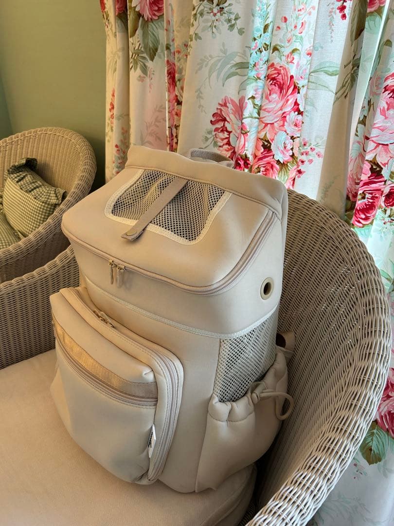 CITY DOG シティドッグ　リュック　キャリーバッグ　オフホワイト　Rサイズ