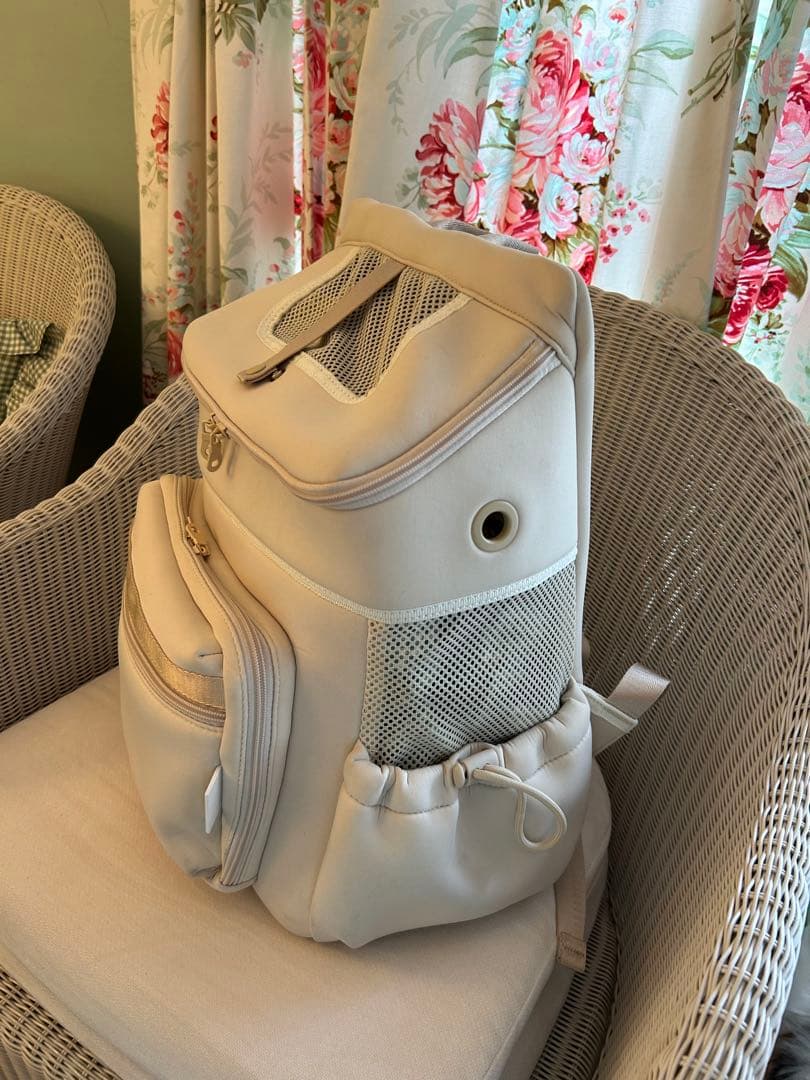 CITY DOG シティドッグ　リュック　キャリーバッグ　オフホワイト　Rサイズ