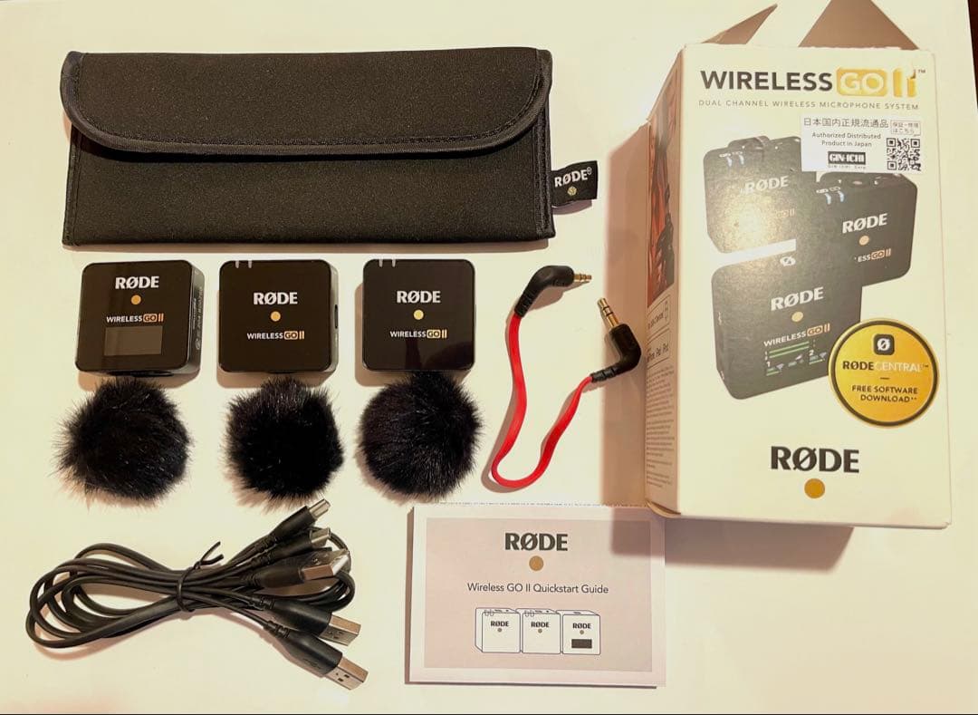 ロード RODE WIRELESS GO II 日本国内正規品 極美品