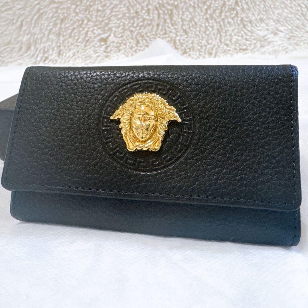 ✨超希少 極美品✨ ジャンニヴェルサーチ キーケース 6連 メデューサ ブラック