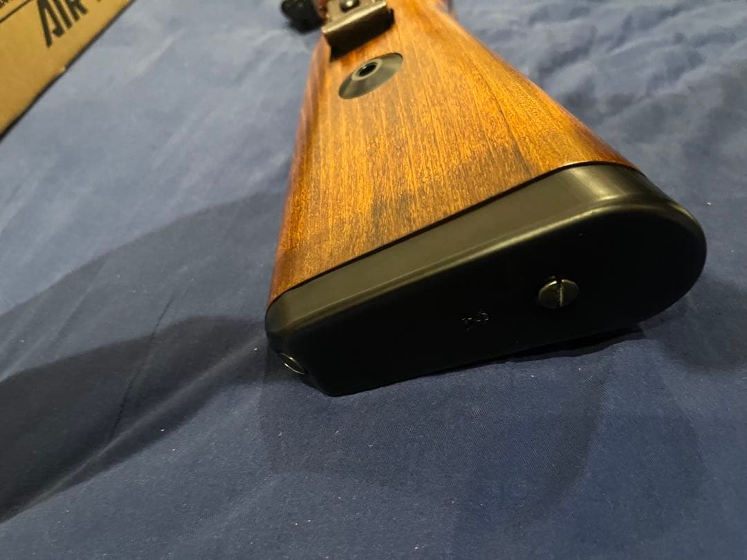 タナカ kar 98k エアコッキング　リアルウッド　革製スリング付き