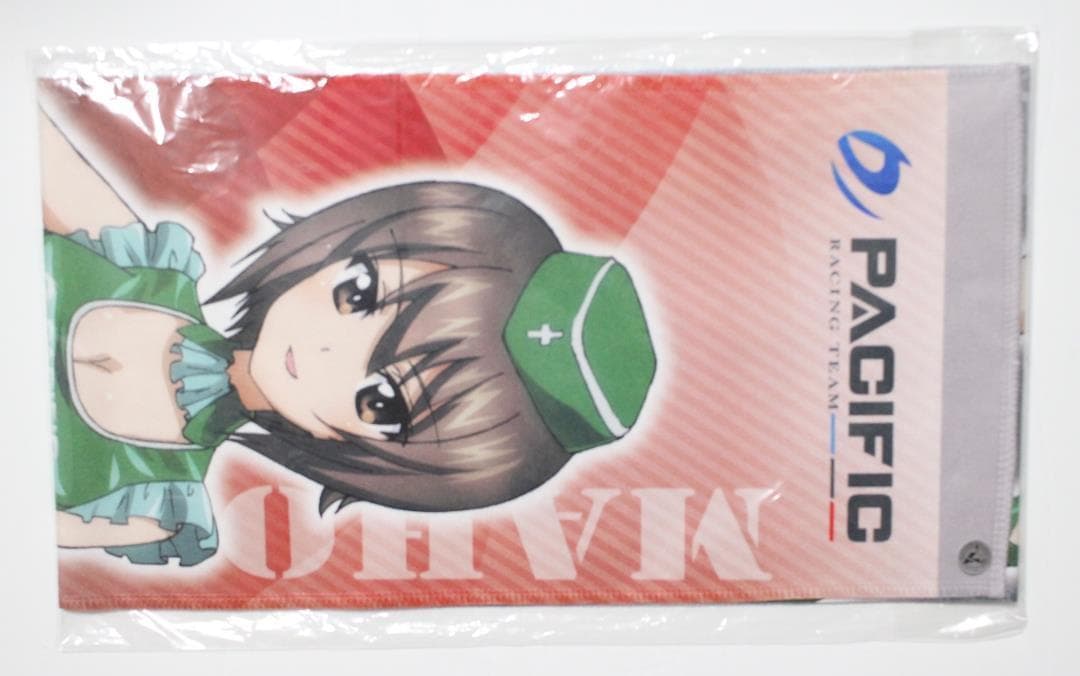 ガールズ＆パンツァー×PACIFIC RACING 西住まほ マフラータオル新品
