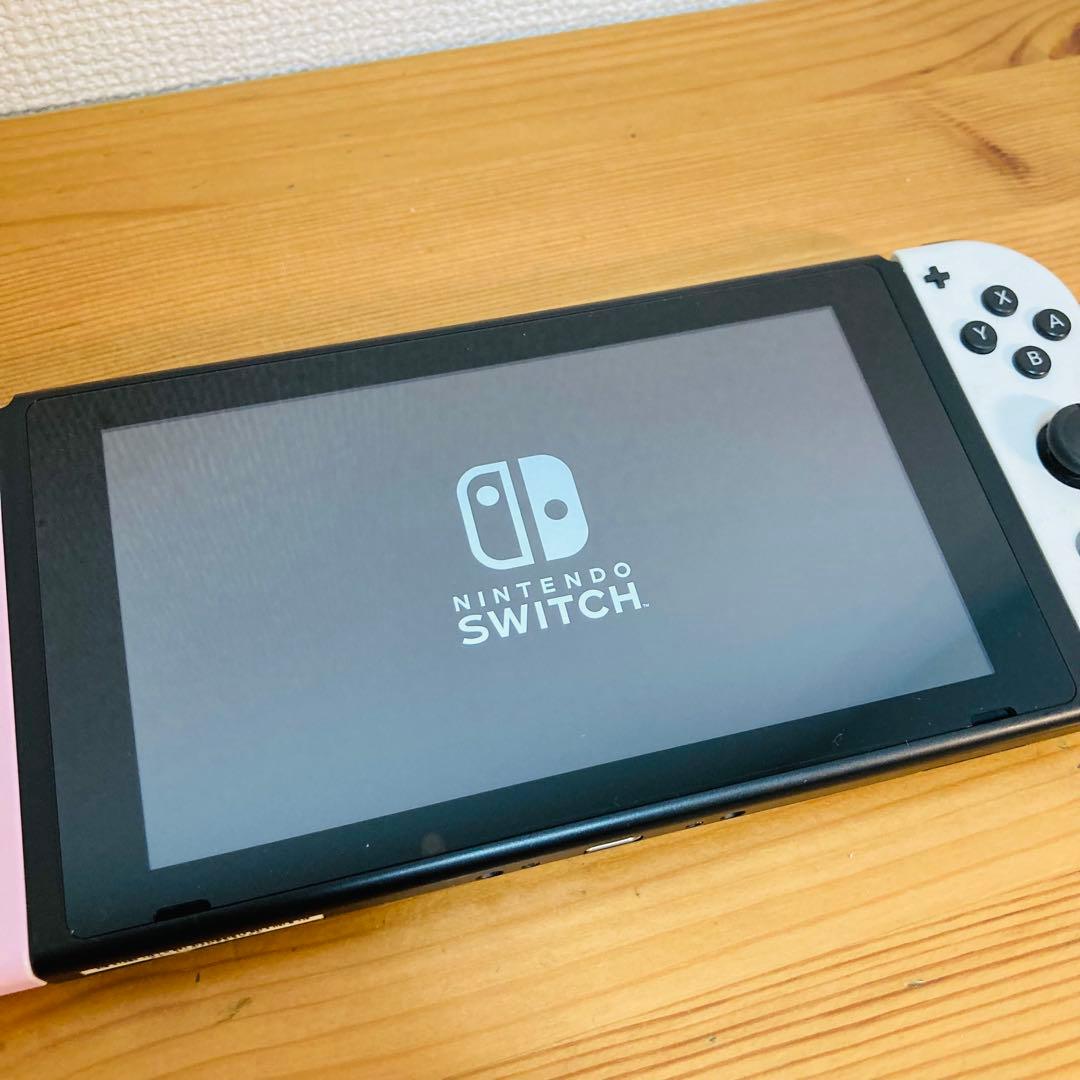 【即日発送可】画面美品　Nintendo Switch 本体 ジョイコン×4本