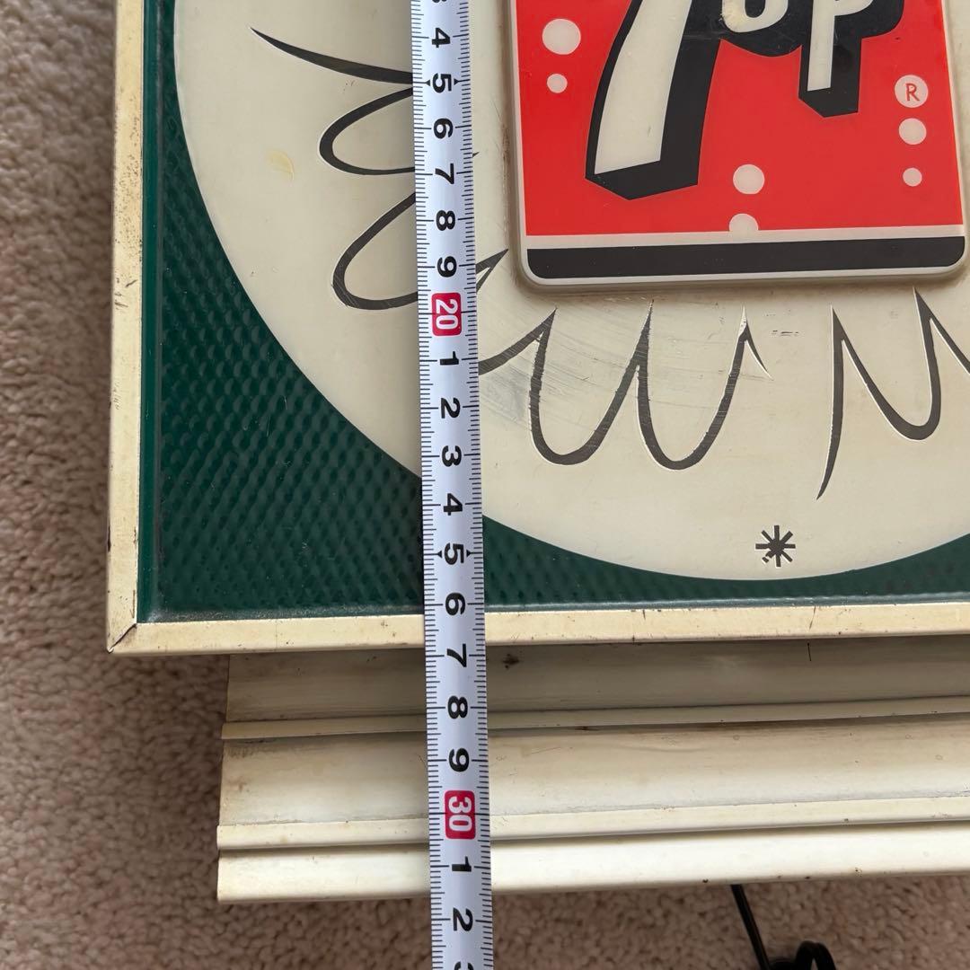 超激レア【7UP・セブンアップ】動くライトヴィンテージ看板