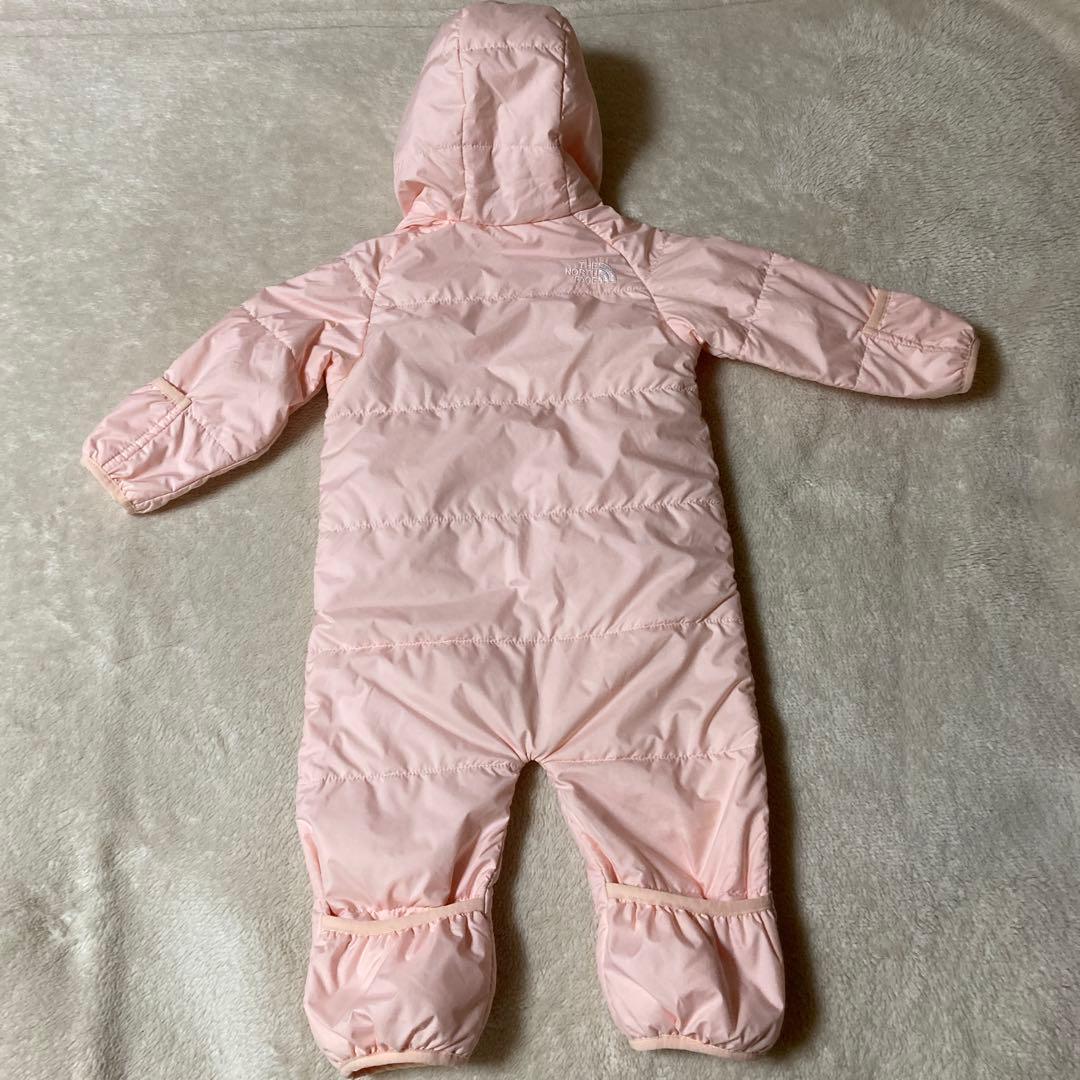 The North Face フード付きジャンプスーツ ピンク