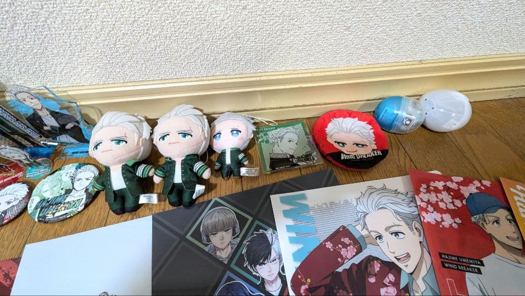 大量出品梅宮一WINDBREAKERグッズまとめ売り【新品あり・おまけ付き】