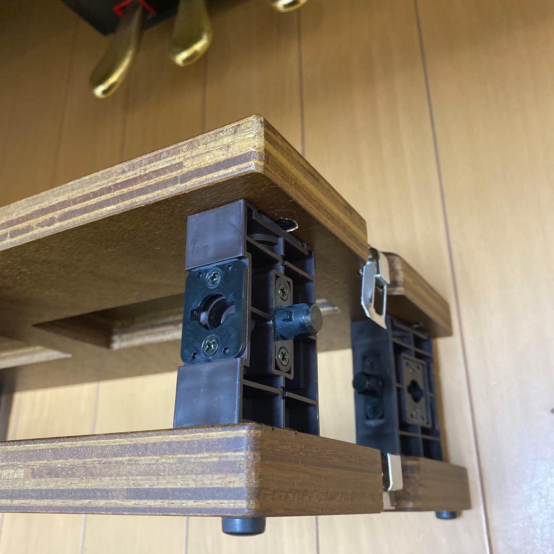 【吉澤 】ピアノ アシストスツール ASS-V ウォルナットピアノ補助台 美品✨