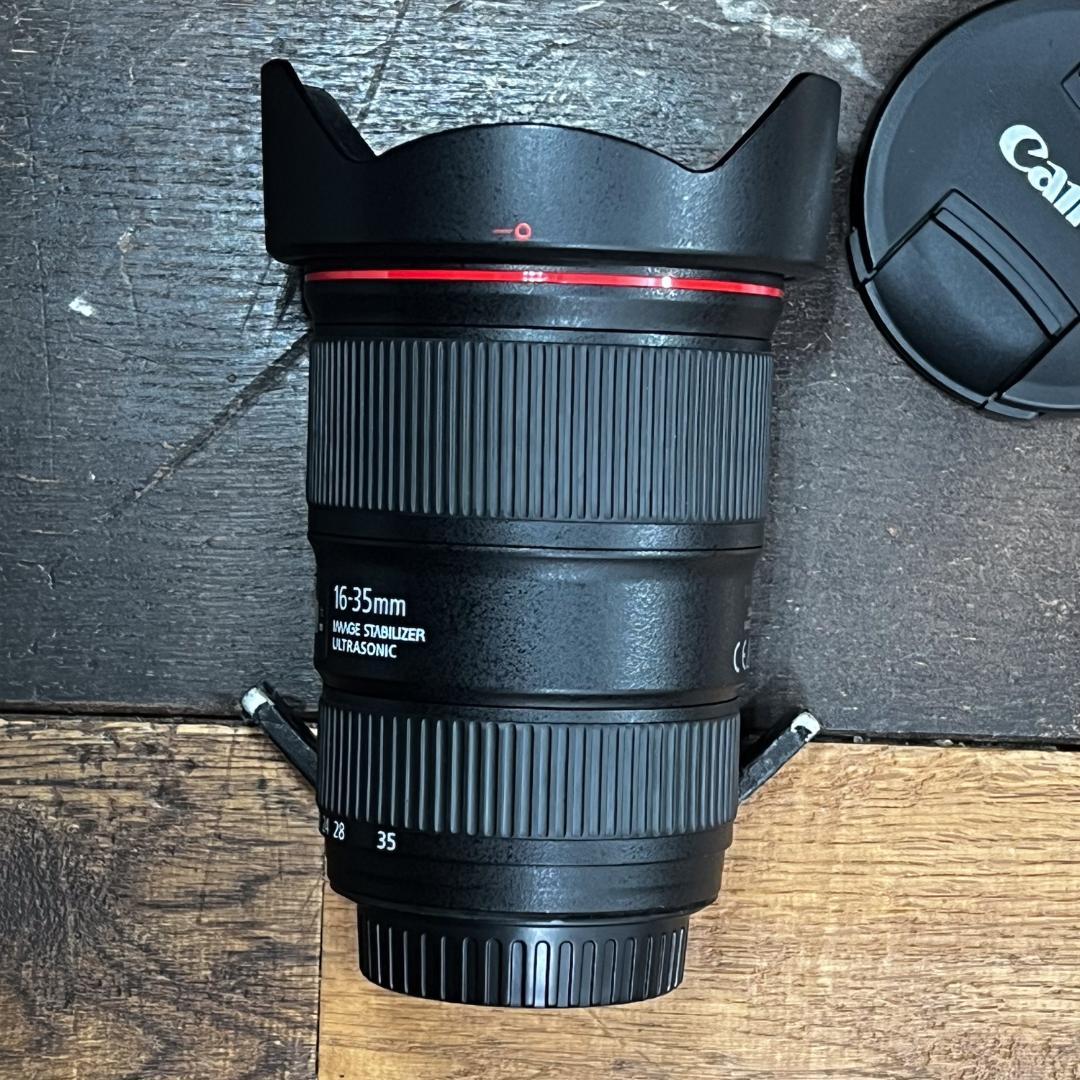 レンズ(ズーム) Canon EF16-35mm f/4 L IS USM +KenkoPRO1D