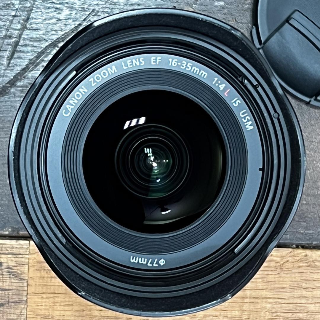 レンズ(ズーム) Canon EF16-35mm f/4 L IS USM +KenkoPRO1D