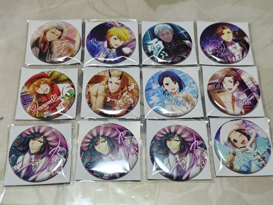 SideM　コトブキヤくじ　缶バッジ　12点