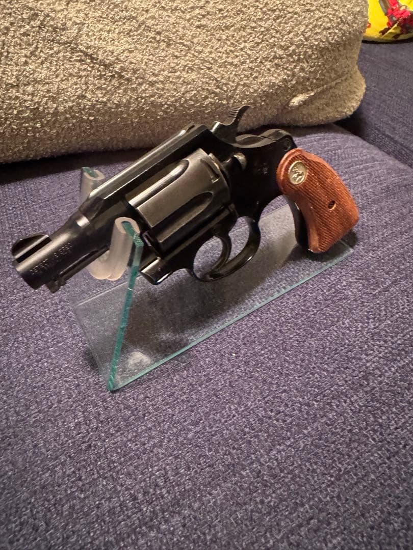 タナカ　コルトディテクティブスペシャル ペガサスシステムガスガン　木製グリップ