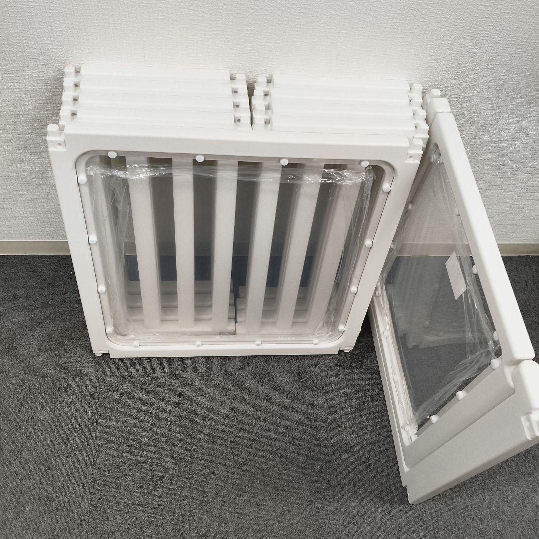 ペットサークル 猫・犬用 うさぎ 透明 脱走防止 自由にレイアウト 室内 セット