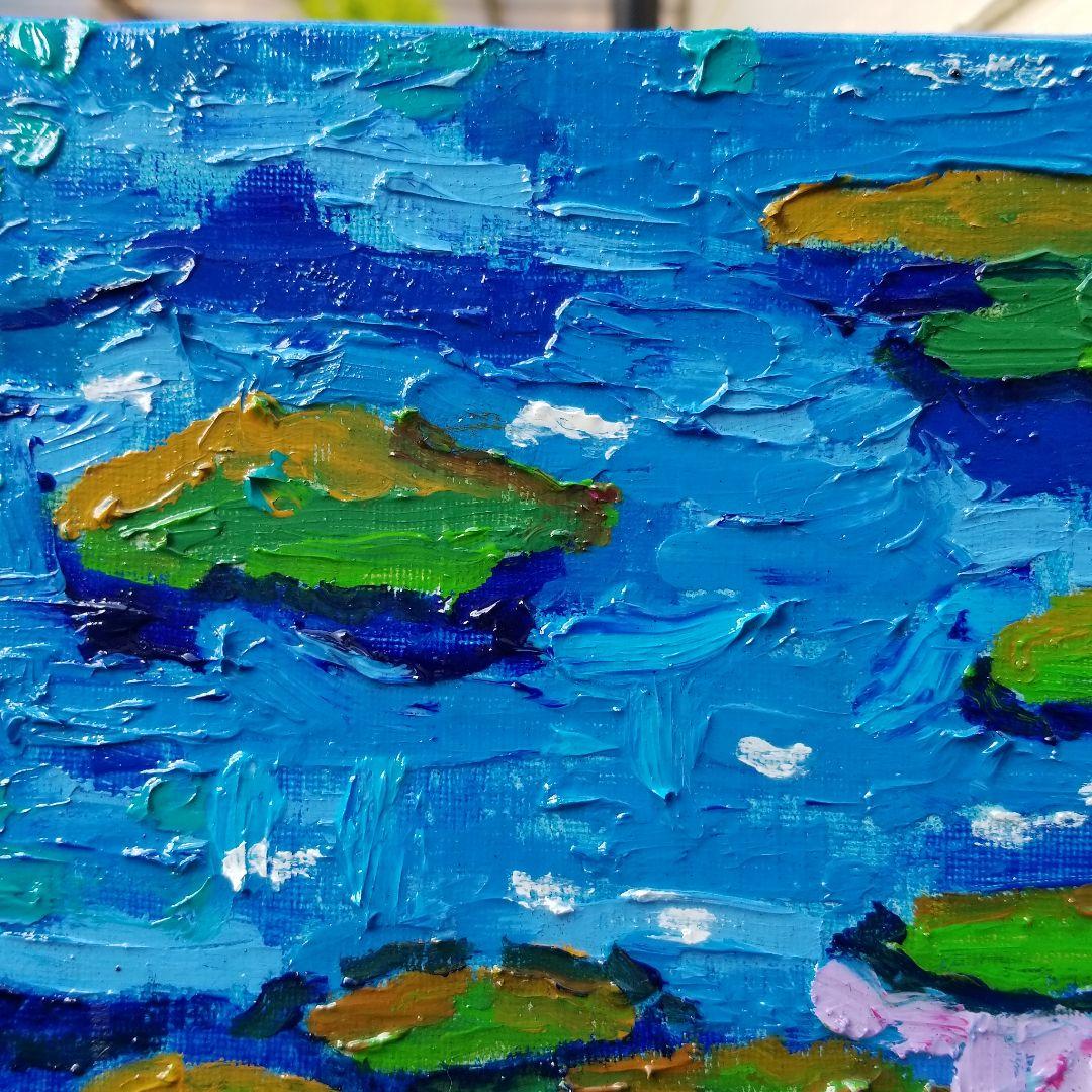 油絵　 専用　睡蓮　抽象画