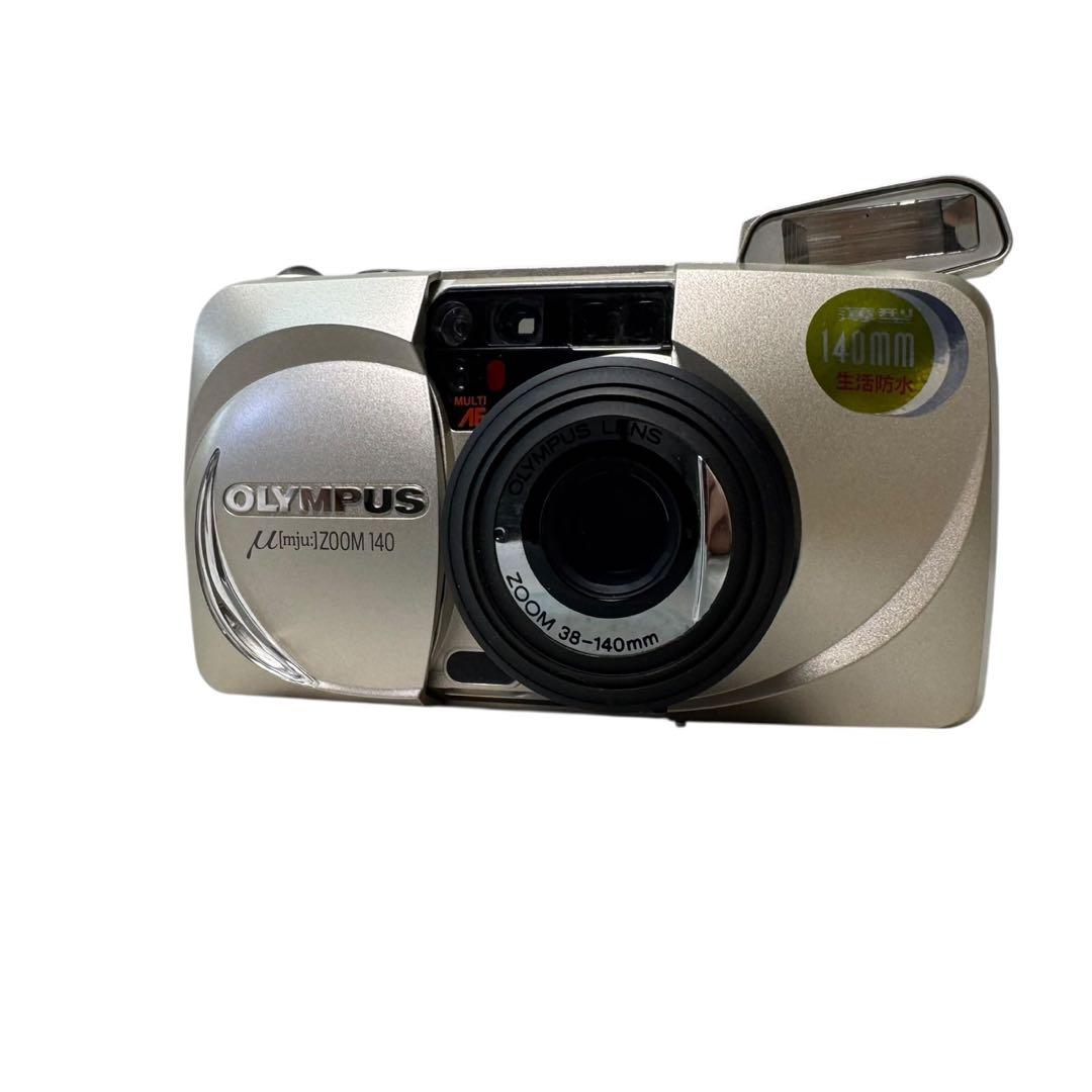 美品OLYMPUS μ[mju:] ZOOM 140 コンパクトフィルムカメラ