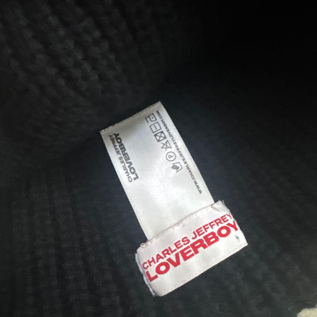 CHARLES JEFFREY LOVERBOY ブラックニット帽