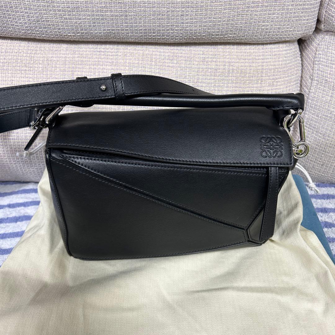 LOEWE ロエベ　パズル　スモール　ブラック