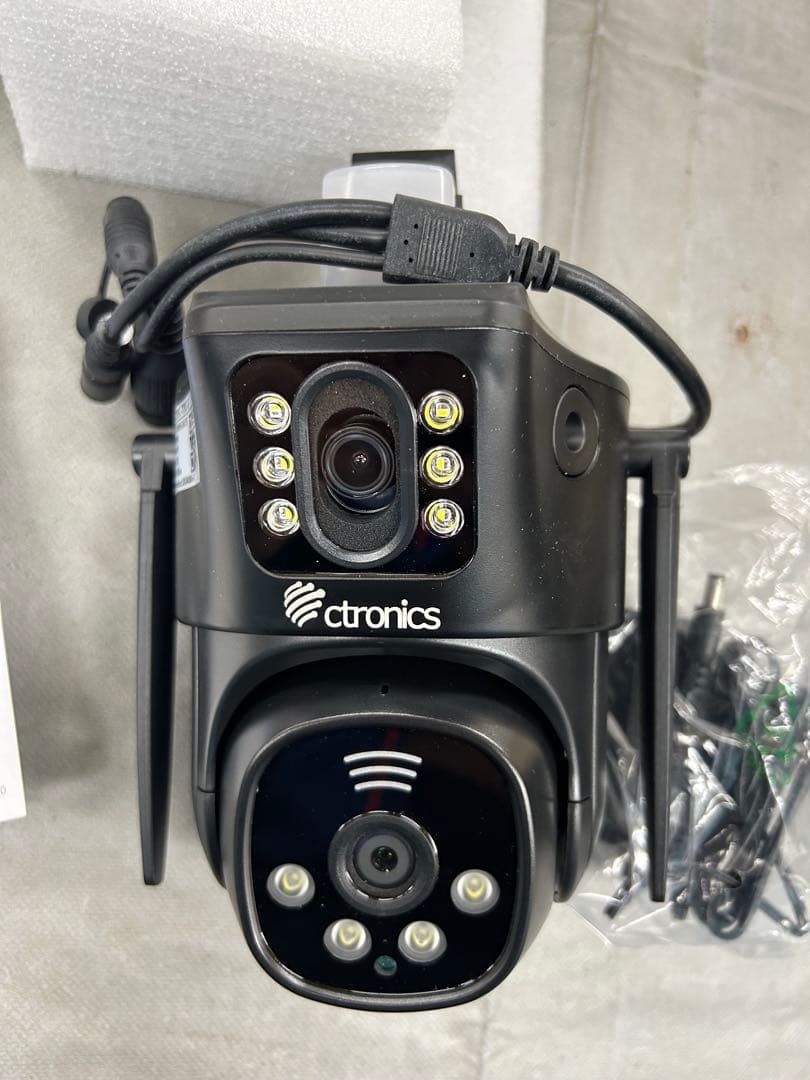 Ctronics 防犯カメラ 屋外 5GWi-Fi対応 CTIPC-720C