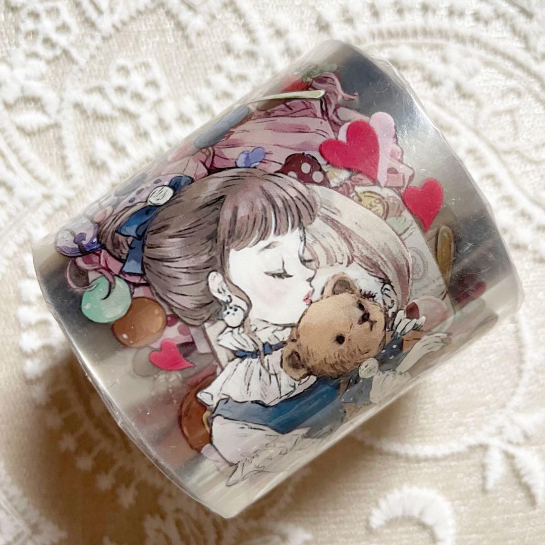 甜心共和国 海外 PET マスキングテープ 人物 マステ コラージュ2200円