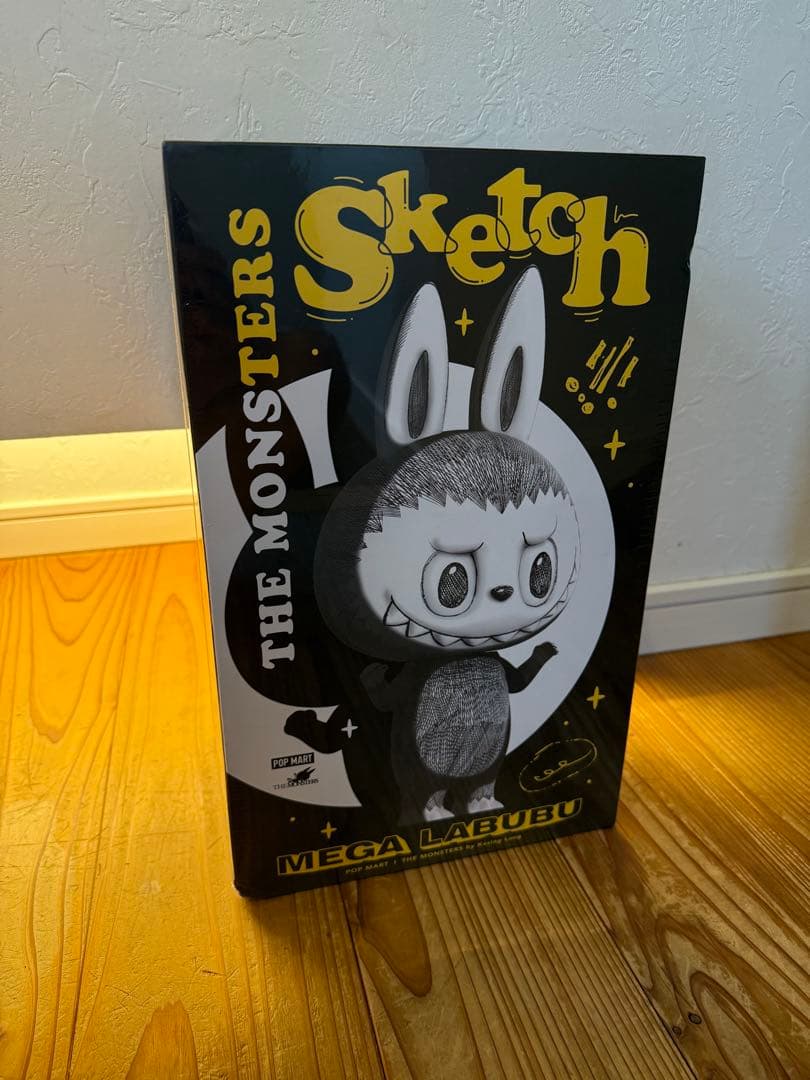 新品未開封 MEGA LABUBU 400% Sketch popmart