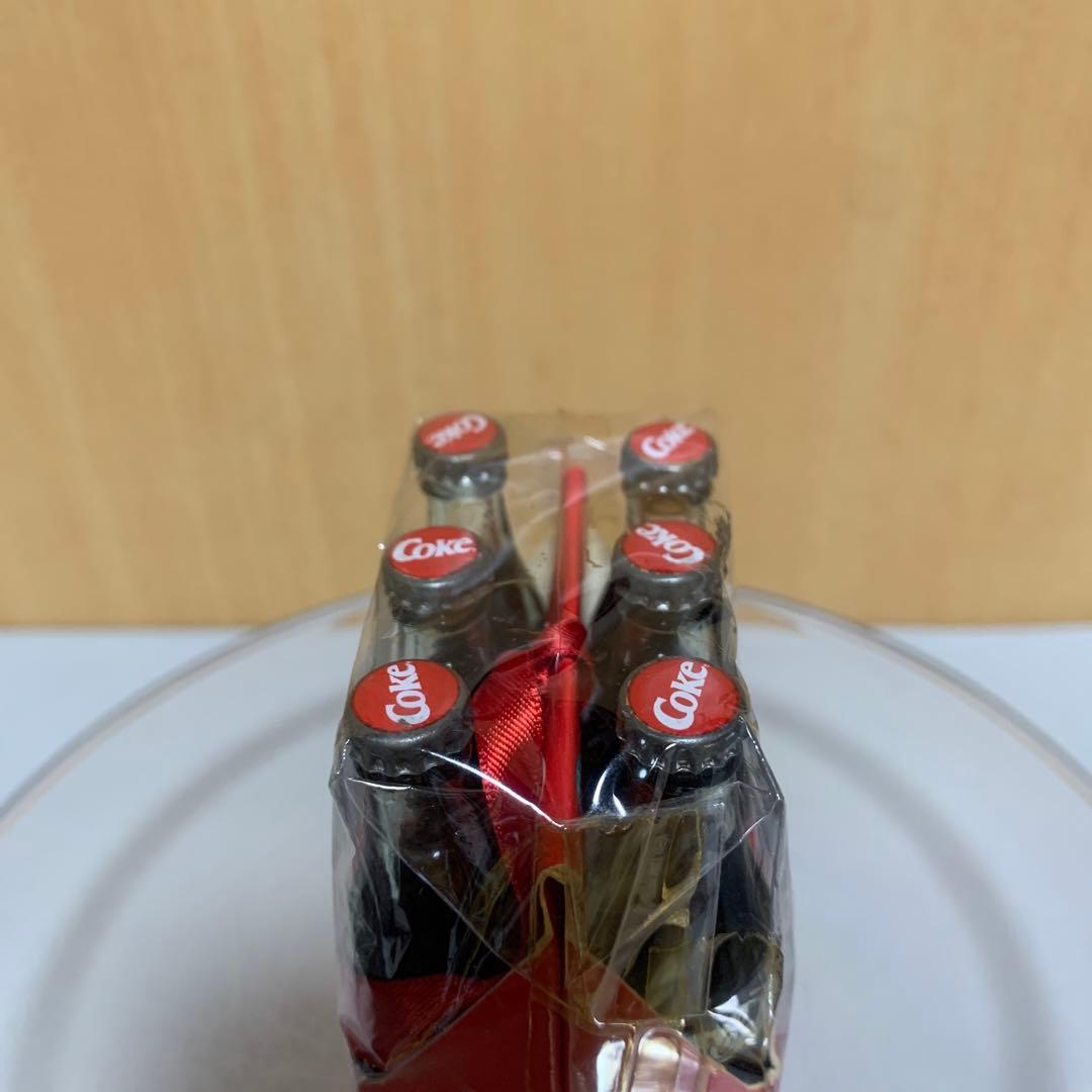 【入手困難】【希少】Coca-Cola ミニチュアボトル　6本セット　ケース付き
