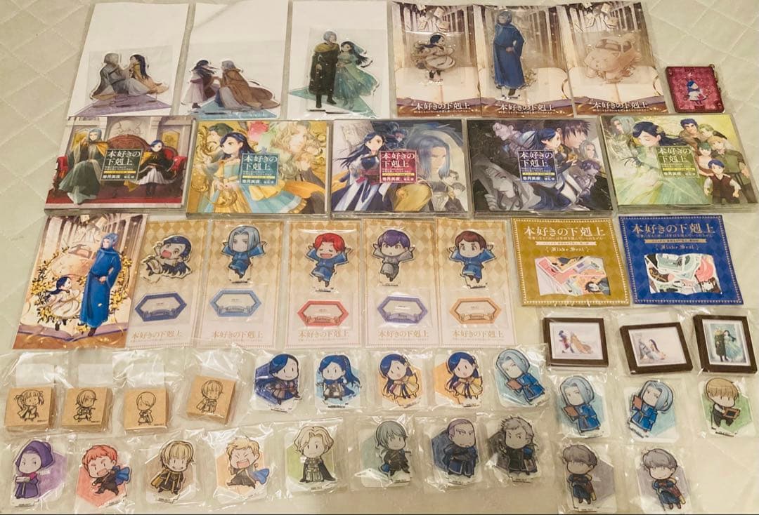 再会 本好きの下剋上 アクリルスタンド 原画展 フェルディナンド ローゼマイン