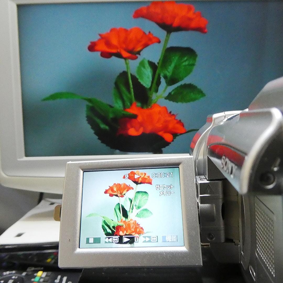 動作品 ソニーDCR-TRV70 MiniDV ビデオカメラ DVDダビングに
