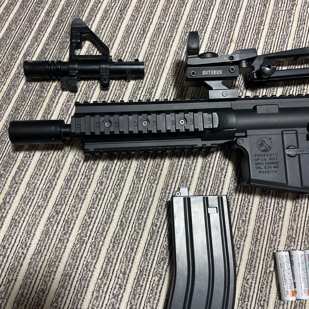 マルイ ライトプロ M4【10歳以上用】ハイサイクル、高レスポンス、外装カスタム