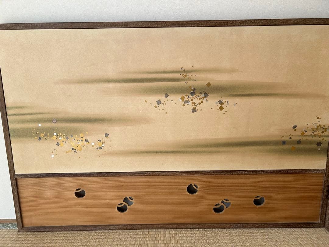 茶道　風炉先屏風　ふろさきびょうぶ