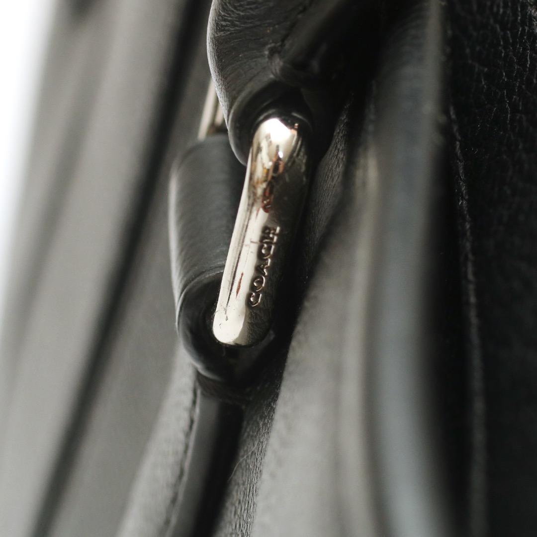 ◉コーチ◉ブラック / レザー/ ビジネスバッグ / 2way