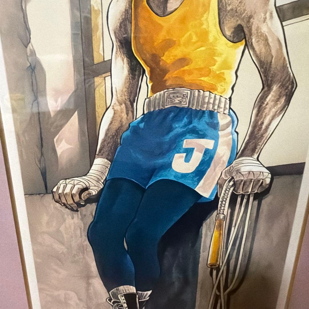 良番 あしたのジョー 3/260 COME BACK ちばてつや 版画