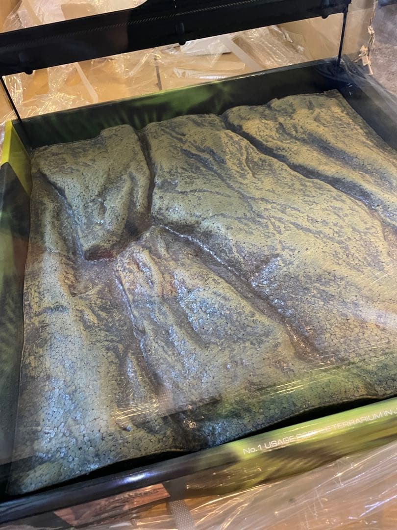 【未使用品】ジェックス エキゾテラ グラステラリウム 4545 ガラス製ゲージ